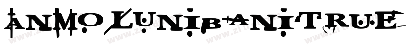 AnmolUniBaniTrue Reg字体转换